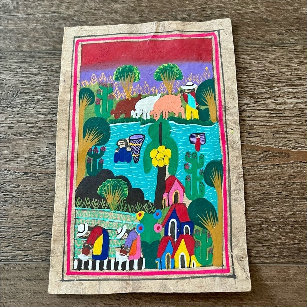 Colorful Handmade Textile Art